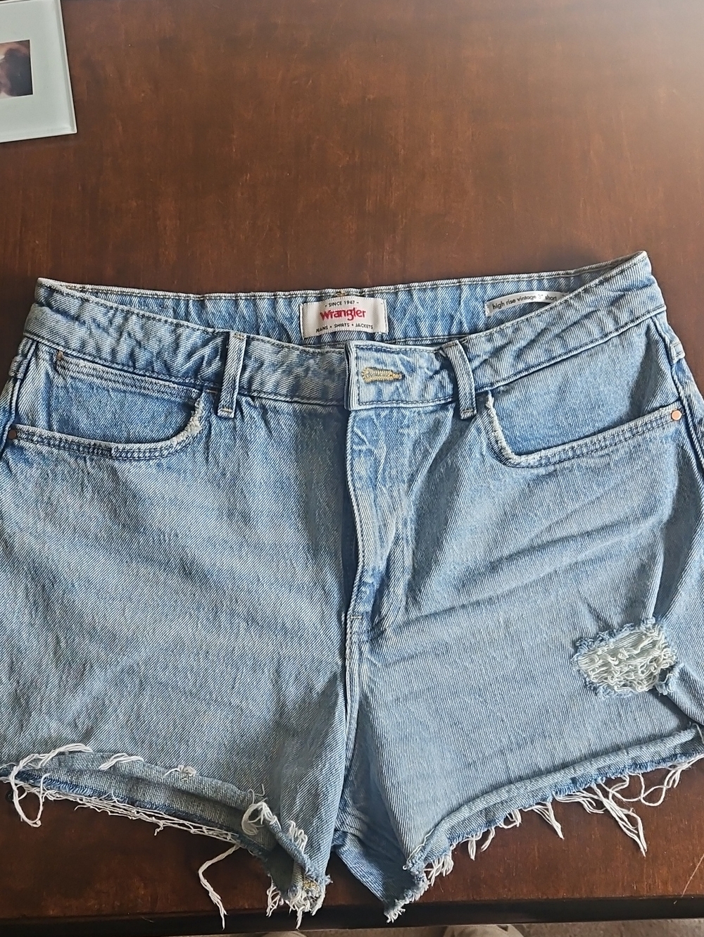 Wrangler High Rise Shorts